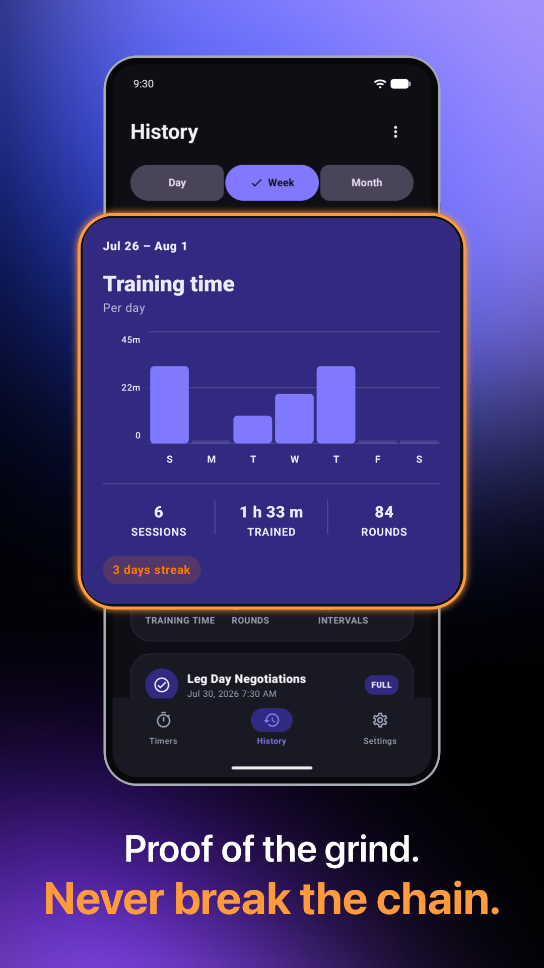 FourEver Android settings and feedback controls